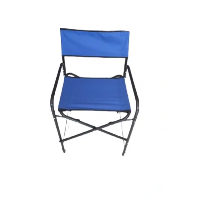 Genel Ürün Mavi Katlanır Sedir Sandalye Spor Katlanabilir Tek Kişilik Metal Tekli