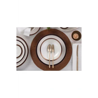 Genel Ürün Copper Line 27 Parça 6 Kişilik Yemek Takımı 04alm005616