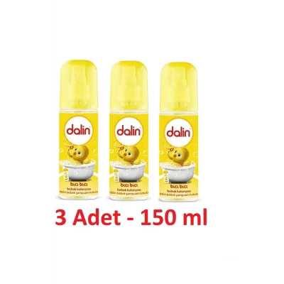 Genel Ürün Bebek Kolonyası Bıcı Bıcı Kokusu 3 Adet (150 ML)