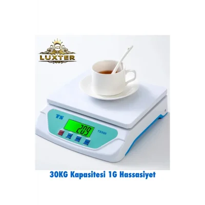 Genel Ürün 1 Yıl 30 Kg Elektronik Dijital 1 gram Hassas Terazi Parça Sayım Özellikli İthalatçı Garantili Yok