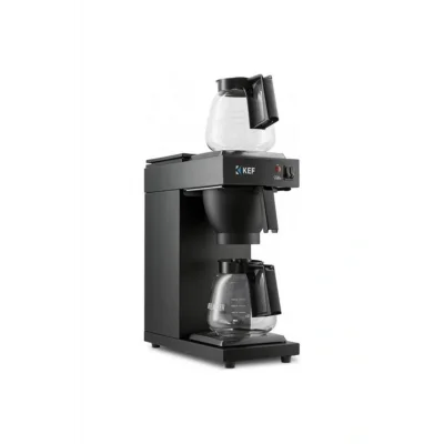 Genel Ürün Filtro Ofis Ve Ev Siyah Çift Demlikli Filtre Kahve Makinesi Flt120.2