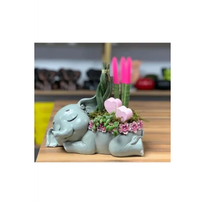 Biblo Fil Saksılık Biblo