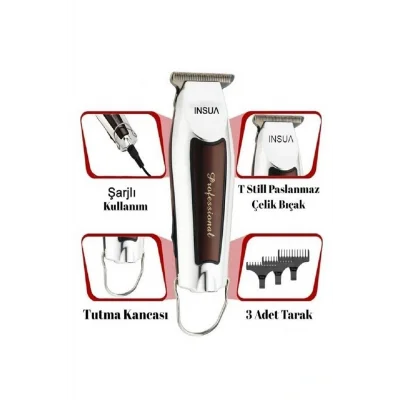 Kol Saati Şarjlı Hk 3400 Traş Makinesi Saç-Sakal 3 Saat ve Altı Yok 1-3 Metalik Kuru 2 Yıl İthalatçı Garantil