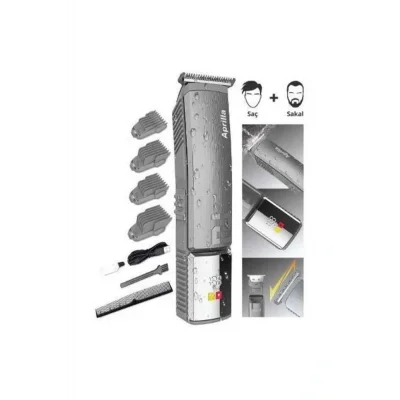 Genel Ürün 2 Yıl Yok Şarjlı Saç Sakal Kesme Makinesi AHC-5045 Gri Islak ve Kuru 2 Yıl Saç-Sakal Şarjlı 3-5 Isl