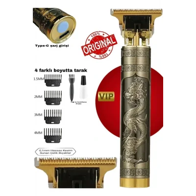 Genel Ürün Kuru Dragon Profesyonel Saç Sakal Ense Çizim Tüm Vücut Tüyü Lazer Öncesi Tıraş Makinesi Saç-Sakal-V
