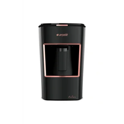 Genel Ürün Mini Telve Türk Kahve Makinesi Siyah- Rose Gold 670 Watt