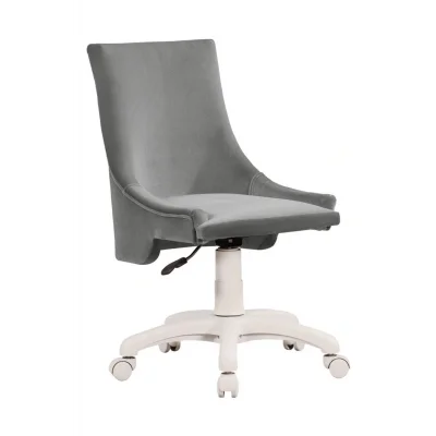 Genel Ürün Prestij Genç Odası Amortisörlü Tekerlekli Çalışma Sandalyesi (BEYAZ-GRİ (3040))