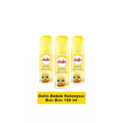 Genel Ürün Bıcı Bıcı Kokulu Bebek Kolonyası 150 ml X3 Adet