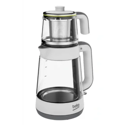 Genel Ürün CM 5964 Floral 1900 W Cam Demlikli Çay Makinesi