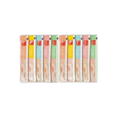 Genel Ürün Creamy Cat Treat Karışık Krema Sıvı Kedi Ödül Maması 14 gr X 10 Adet