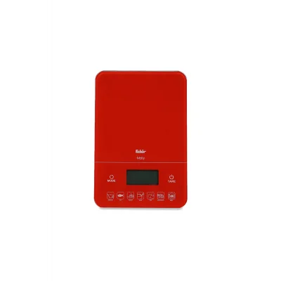 Genel Ürün Molly Dijital Mutfak Tartısı Kırmızı
