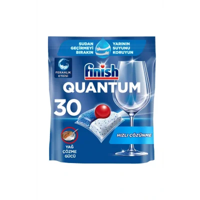 Genel Ürün Quantum 30 Kapsül Bulaşık Makinesi Deterjanı Tableti