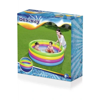 Genel Ürün Şişme Havuz Çocuk Havuzu Dört Halkalı 157x46cm 51117