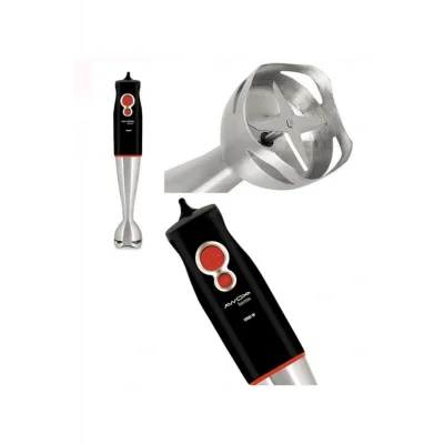 Genel Ürün New 2022 Paslanmaz Çelik 4 Kanat Bıçaklı Sessiz 1000 Watt Çubuk El Blenderi