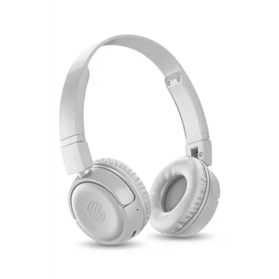 Genel Ürün CELLULARLINE Music Sound Vibe Kablosuz Bluetooth Kulak Üstü Kulaklık Kırık Beyaz