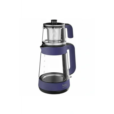 Genel Ürün Cm 5964 W Mor 1900 W Cam Demlikli Çay Makinesi