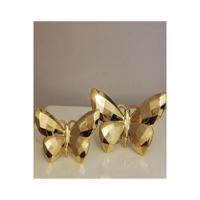 Genel Ürün Dekoratif 2 li Kelebek Obje 620Lseri