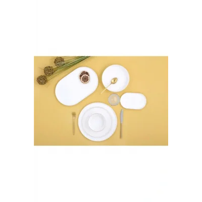 Genel Ürün Chopin Altın 27 Parça 6 Kişilik Yemek Takımı