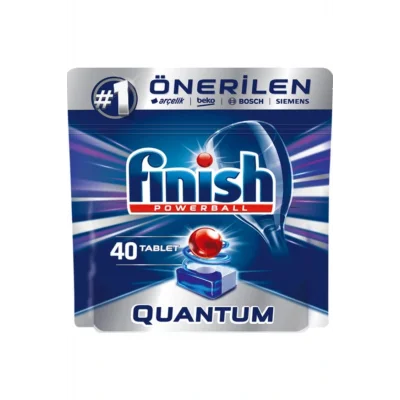Genel Ürün Quantum Bulaşık Makinesi Deterjanı 40 Tablet