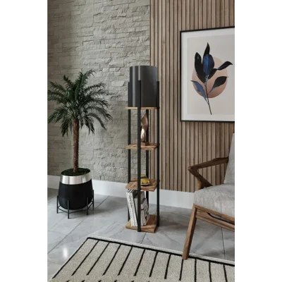 Lamba Black Pine Raflı Lambader