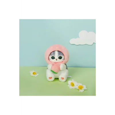 Genel Ürün Çilek Kolstümlü Kedi 25cm Mofusand Cat Kedicik Peluş Sanrio Kawaii Hello
