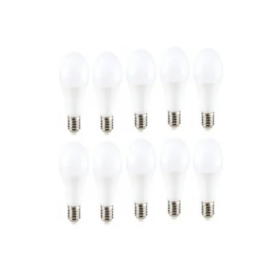 Genel Ürün Led Ampul 9 W (10 ADET) 4277 (SARI VE BEYAZ İŞIK)