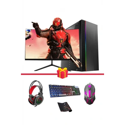 Genel Ürün Dg214 Plus I5-4570 16gb Ram 256gb Ssd 4gb Ekran Kartı 23.8 Oyuncu Pc