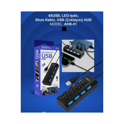 Genel Ürün AHB-01 USB ÇOKLAYICI