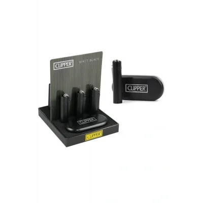 Genel Ürün Metal Mat Siyah Çakmak