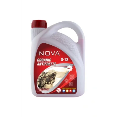 Genel Ürün -25 Derece Organik Kırmızı Antifriz 3 Litre +cam Sabunu