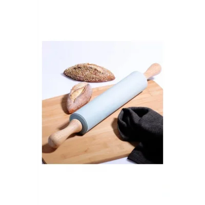 Genel Ürün Gri Bambu Silikon Merdane 43cm