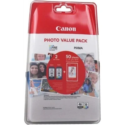 Genel Ürün 9059b003 Pg-46 & Cl-56 2li Kartuş Kağıt Hediyeli