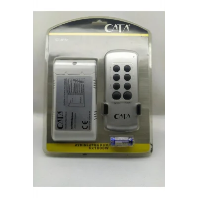 Genel Ürün 9151 Aydınlatma Kumandası 6 Kanallı Avize Kumandası 6 Kanal Kumanda