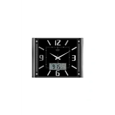 Kol Saati 711-s Premium Kabartma Rakam Dijital Duvar Saati Siyah Fma00418