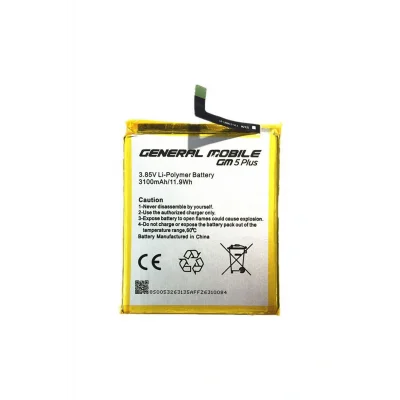 Genel Ürün Teknonet General Mobile GM5 Plus Uyumlu 3100 MAh Batarya