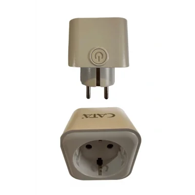 Genel Ürün CT-4010  Uyumlu Wifi Üzerinden Kontrol Edilebilen Akıllı Priz Beyaz
