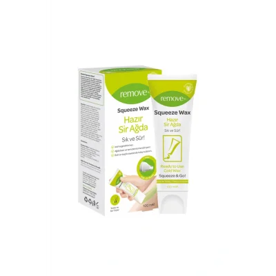 Genel Ürün Squeeze Inatçı Ve Sık Tüyler Wax Hazır Sir Ağda 100 Ml
