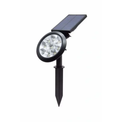 Genel Ürün Solar Şarjlı Kazıklı Led Bahçe Aydınlatma Armatürü 18 Watt Ct-7320 6400 K (beyaz Işık)