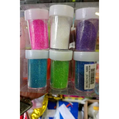 Genel Ürün Tuzluklu Neon Renk Toz Sim 12 Adet