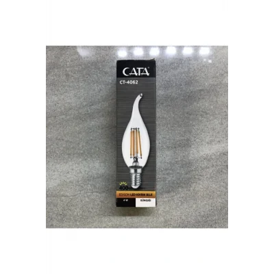 Genel Ürün Led Flament Kıvrık Ampul Günışığı E14 Duy Ct 4062 4 W