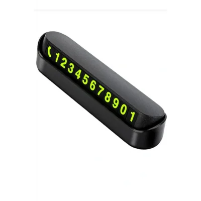 Genel Ürün Tüm Araçlarla Uyumlu Araç Park Telefon Fosforlu Numaratör Aç/kapa