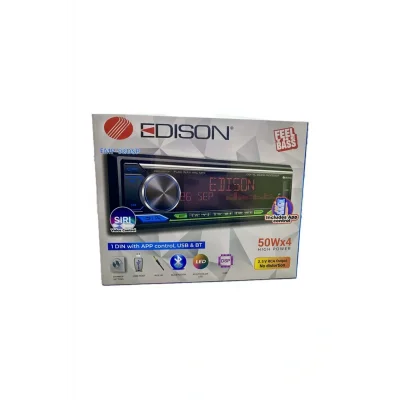 Genel Ürün Edison ED-92DSP App Control+Usb+Dsp+Bluetooth+Multicolor+FM+Aux+4x50 Watt Oto Teyp Uyumlu