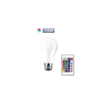 Genel Ürün Ct-4058 Uzaktan Kumandalı Rgb Led Ampul E27 3200 K