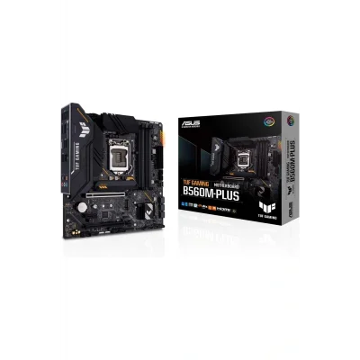 Genel Ürün Tuf Gaming B560M-Plus Intel B560 a1200 DDR4 5000 DP Hdmı 2x M2 Usb3.2 Aura Rgb 2.5Gb mATX 128GB’a