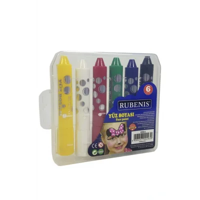 Genel Ürün Yüz Boyası Çevirmeli 6 Lı Ryb-6
