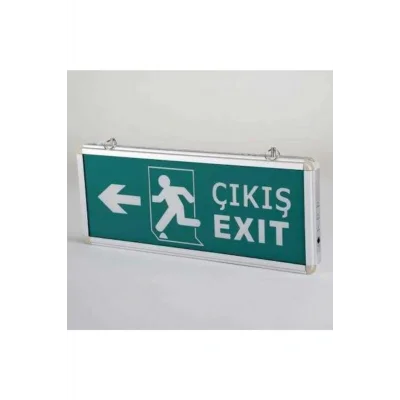 Genel Ürün Ct-9170 Exit Şarjlı Işıklı Yönlendirme Tabela (KURUMSAL)
