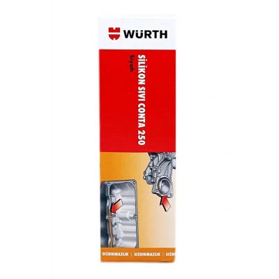 Genel Ürün Silikon Sıvı Conta Siyah 250c 70 ml