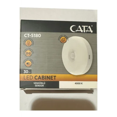 Genel Ürün CT-5180 4000K (Günışığı) Sensörlü Şarjlı Mıknatıslı Kabin Led Ampul