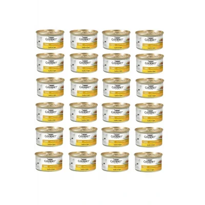 Genel Ürün Parça Etli Tavuk Ve Ciğerli Kedi Konservesi 85 Gr. X 24 Adet