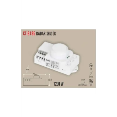 Genel Ürün RADAR SENSÖR 1200 w